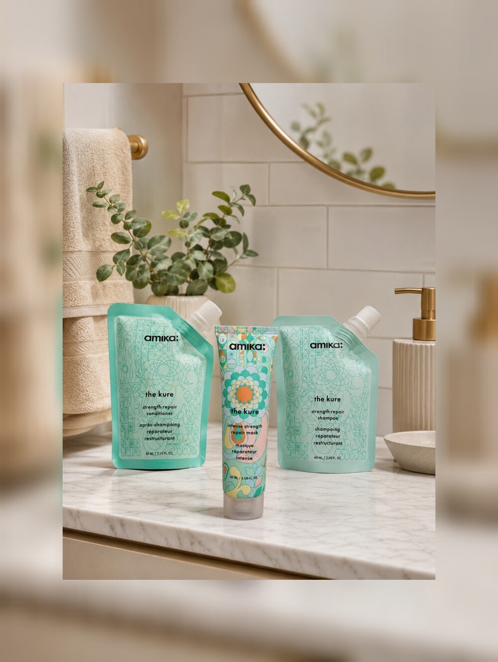 Amika The Kure Travel Set New